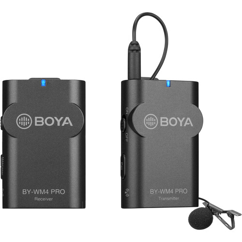 میکروفون-بی-سیم-یقه-ای-هاشف-BOYA-BY-WM4-PRO-Digital-Camera